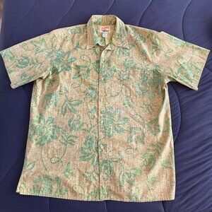 Mens vintage Alfred Shaheen Reyn Spooner XXL Hawaiian Aloha Shirt